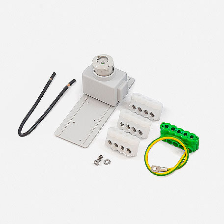 Stolpinsats 4-LED 2A CU/AL | Stolpinsatser